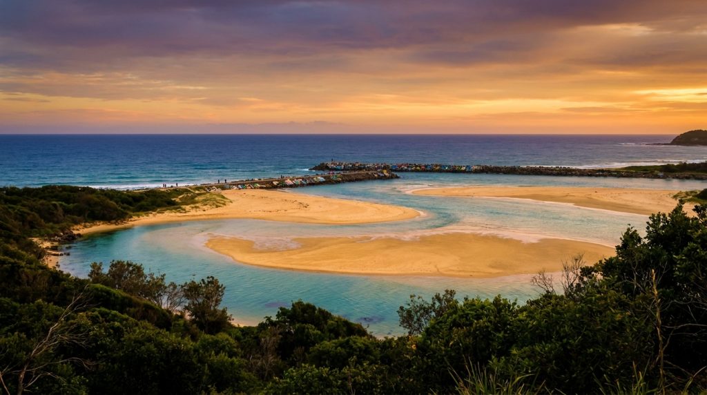 Scenic view of Nambucca Heads, NSW — one of Australia's top regional destinations